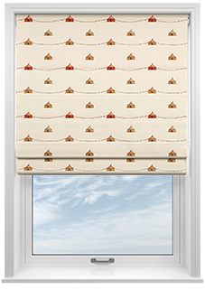 May Day, Big Top Spice - Roman Blind